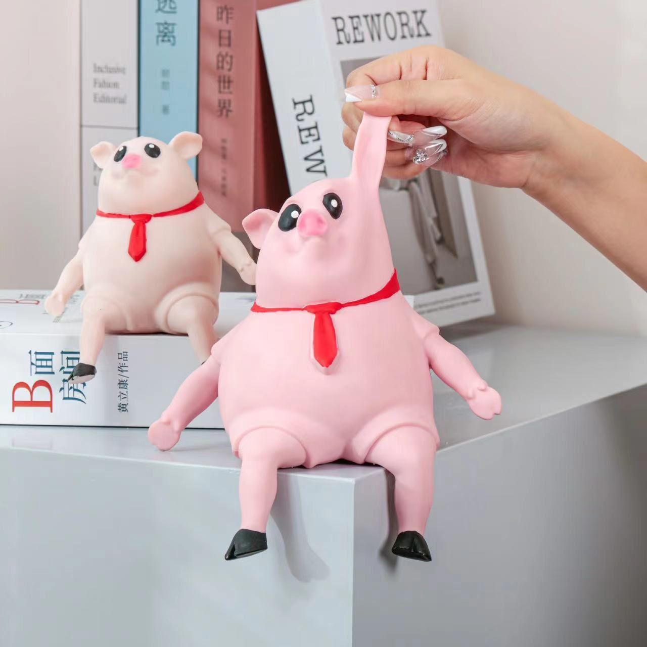 Piggy Squeeze Toys Pigs Antistress Toy Cute Squeeze Animals Lovely Piggy Doll Stress Relief Toy Children Day For Kids Gift