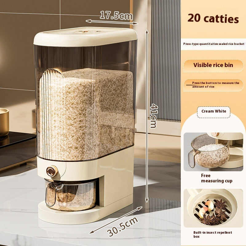 Insect-proof Moisture-proof Sealed Rice Bucket Household Storage Box