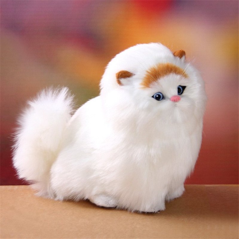 Lovely New Electric Simulation Stuffed Plush Cats Toys for Kids