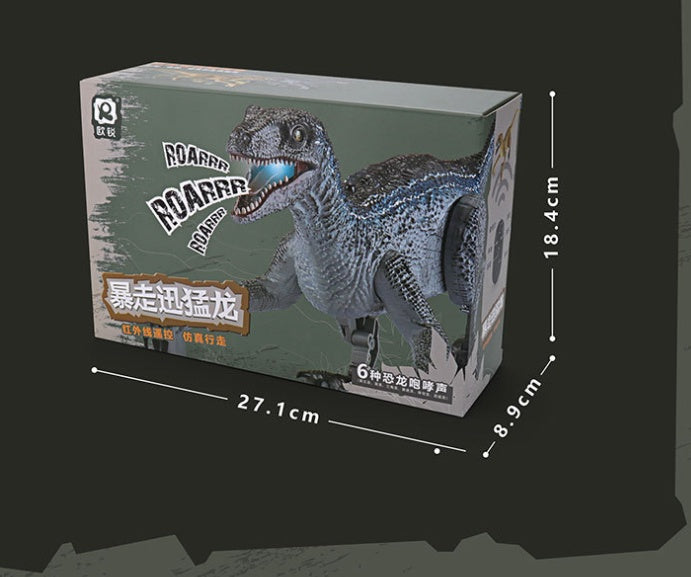 Compatible With Apple, RC Dinosaur Remote Control Toy Gift for Kids