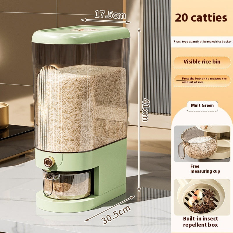 Insect-proof Moisture-proof Sealed Rice Bucket Household Storage Box