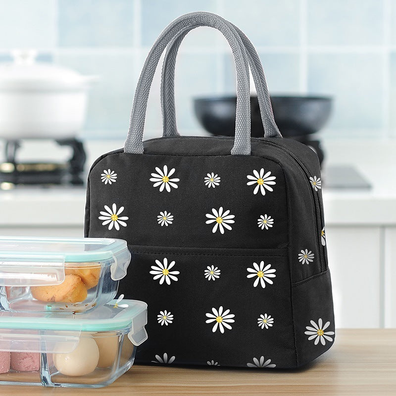 Portable Student Lunch Box Bag With Rice Insulation Cooler